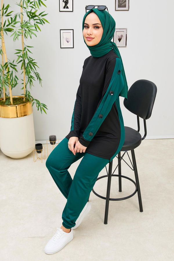Tunik Pantolon Yeşil - 11309