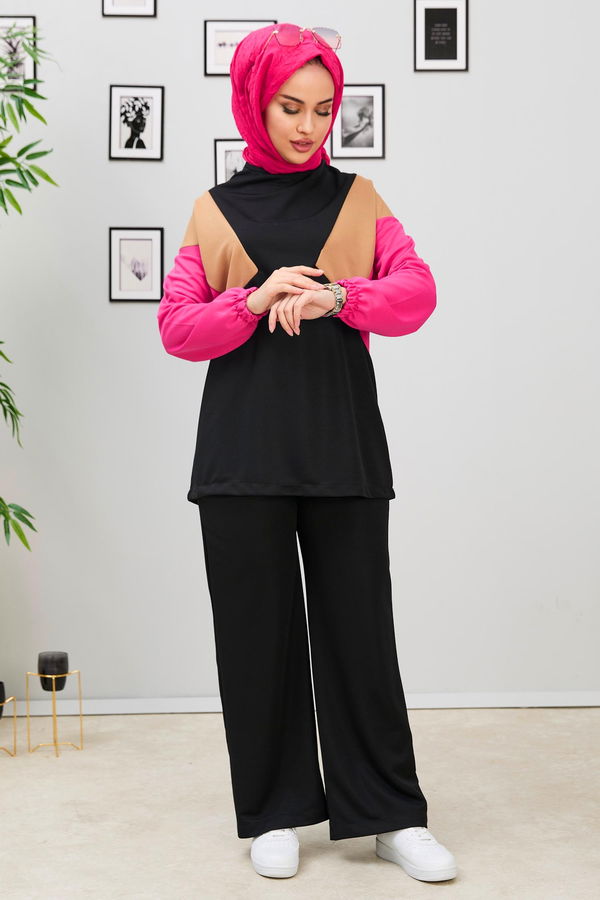 Tunik Pantolon Fuşya - 11226