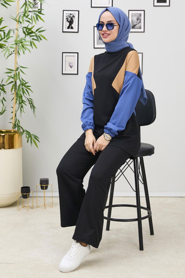 Tunik Pantolon Mavi - 11226
