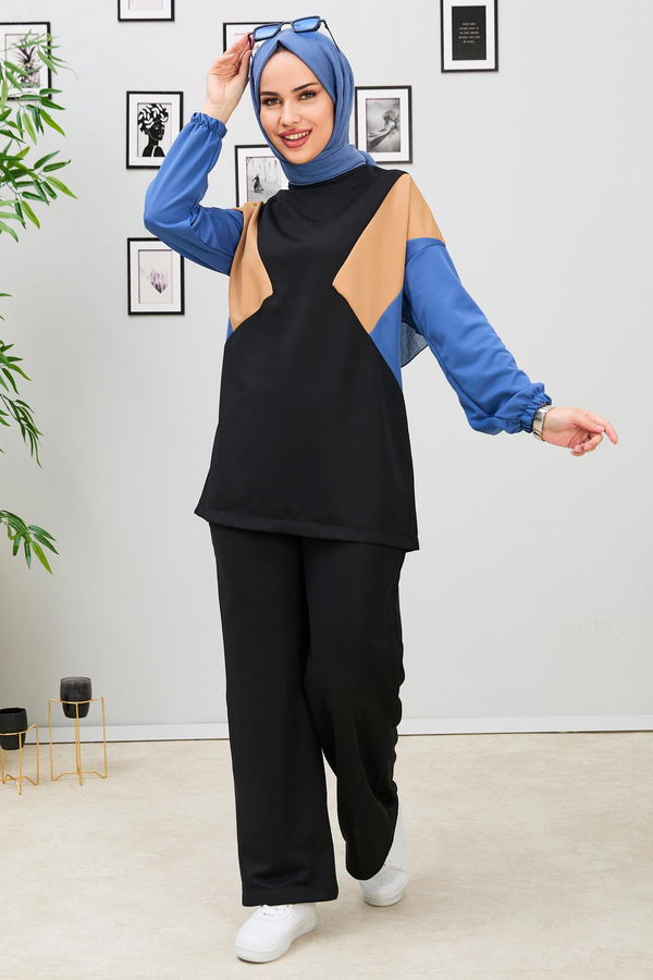 Tunik Pantolon Mavi - 11226
