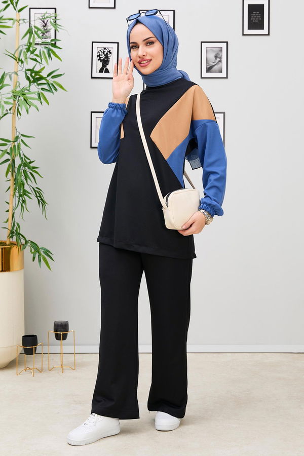 Tunik Pantolon Mavi - 11226