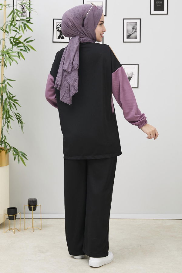 Tunik Pantolon Lila - 11226