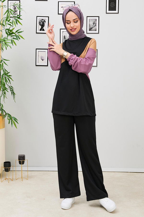 Tunik Pantolon Lila - 11226