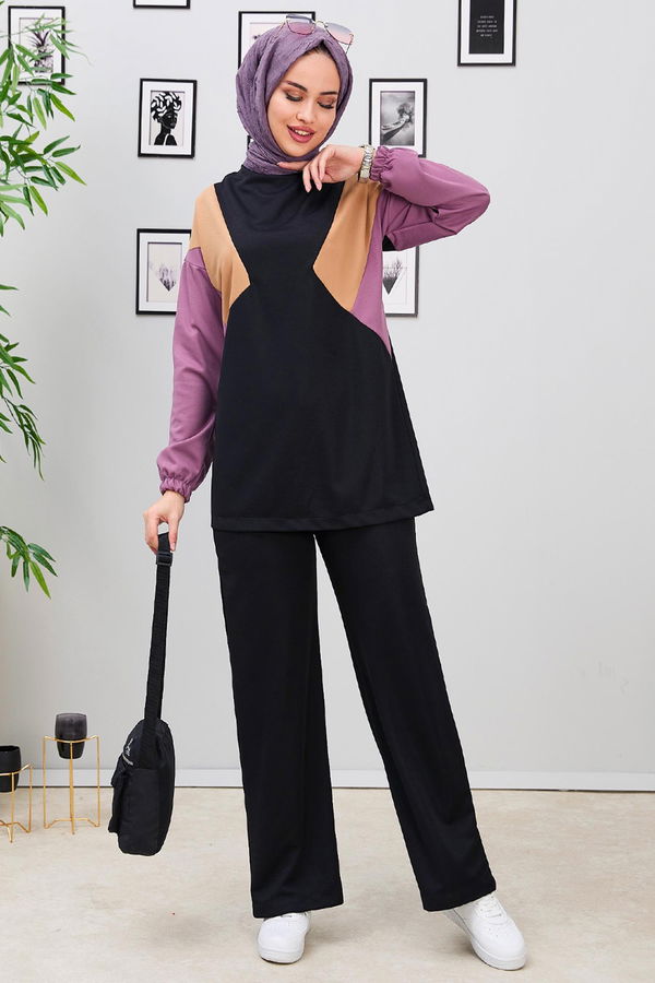Tunik Pantolon Lila - 11226