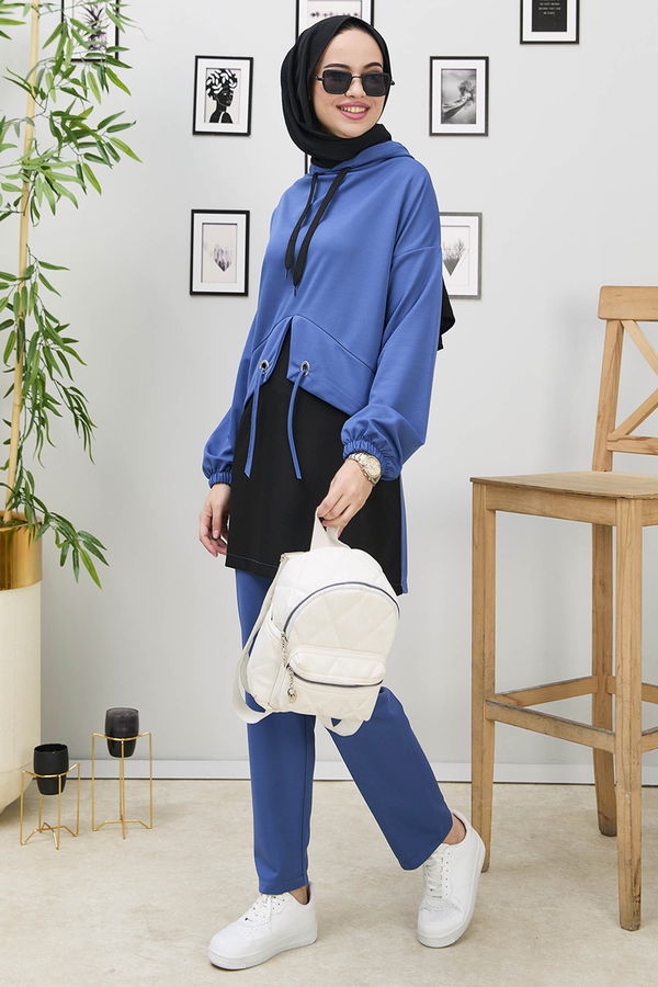 Tunik+Pantolon Mavi - 11181 MAVİ