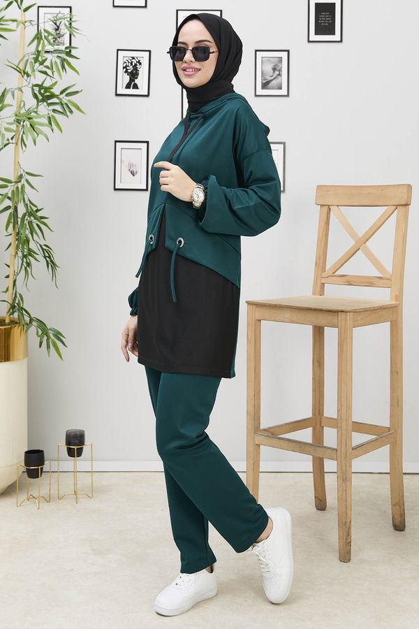 Tunik+Pantolon Yeşil - 11181