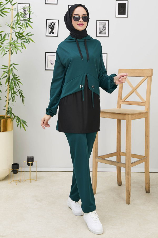 Tunik+Pantolon Yeşil - 11181