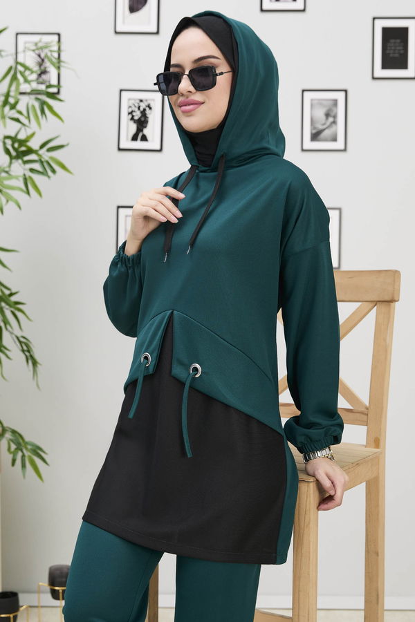 Tunik+Pantolon Yeşil - 11181