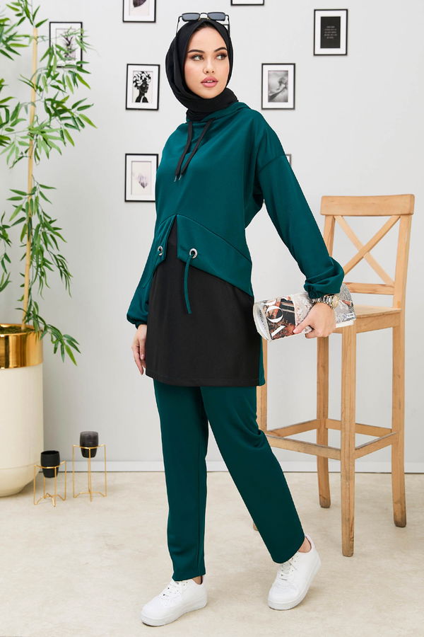 Tunik+Pantolon Yeşil - 11181