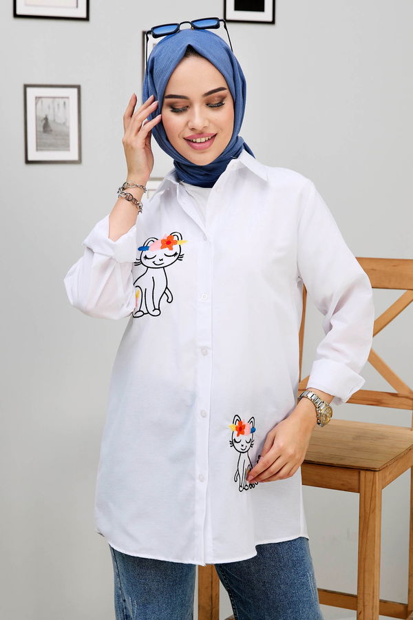 Gömlek Beyaz - 21879 BEYAZ