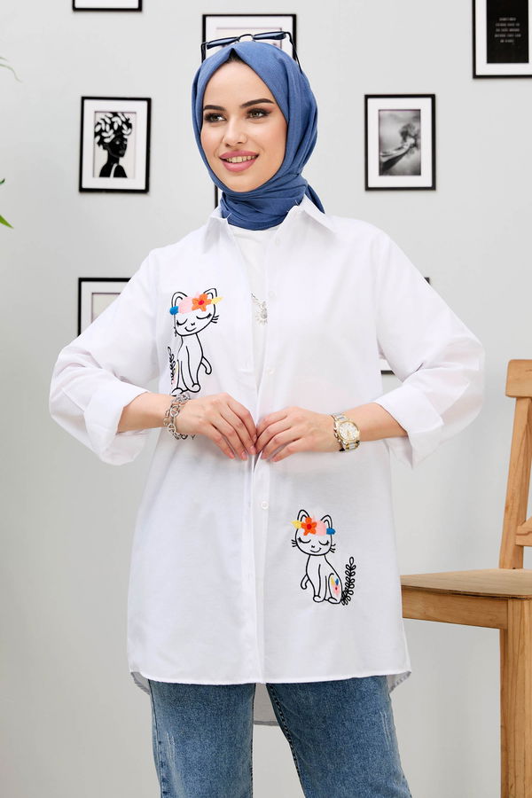 Gömlek Beyaz - 21879 BEYAZ