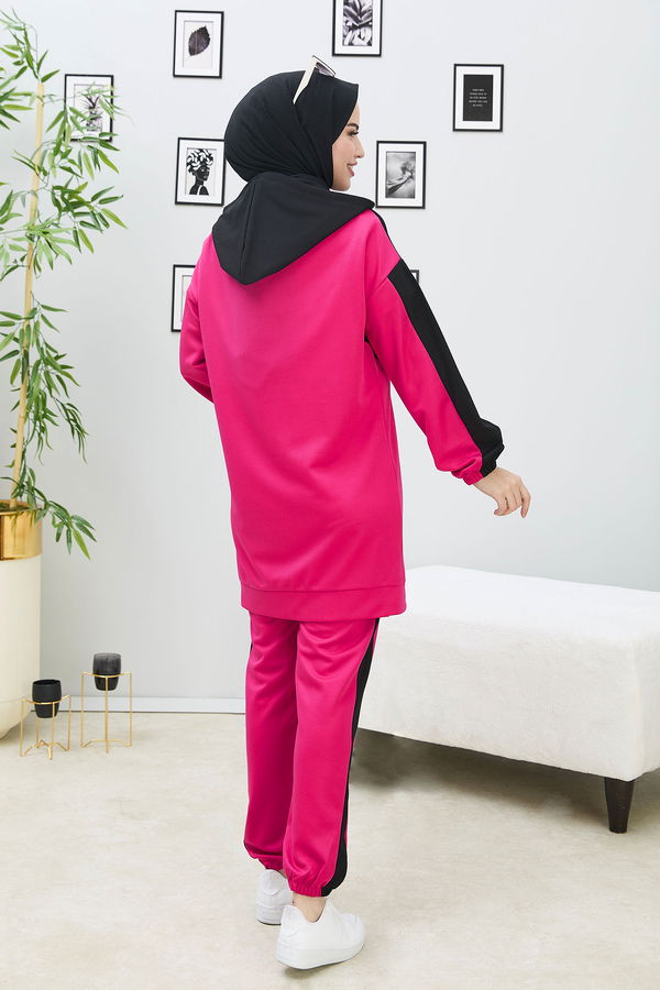 Tunik Pantolon Fuşya - 11308