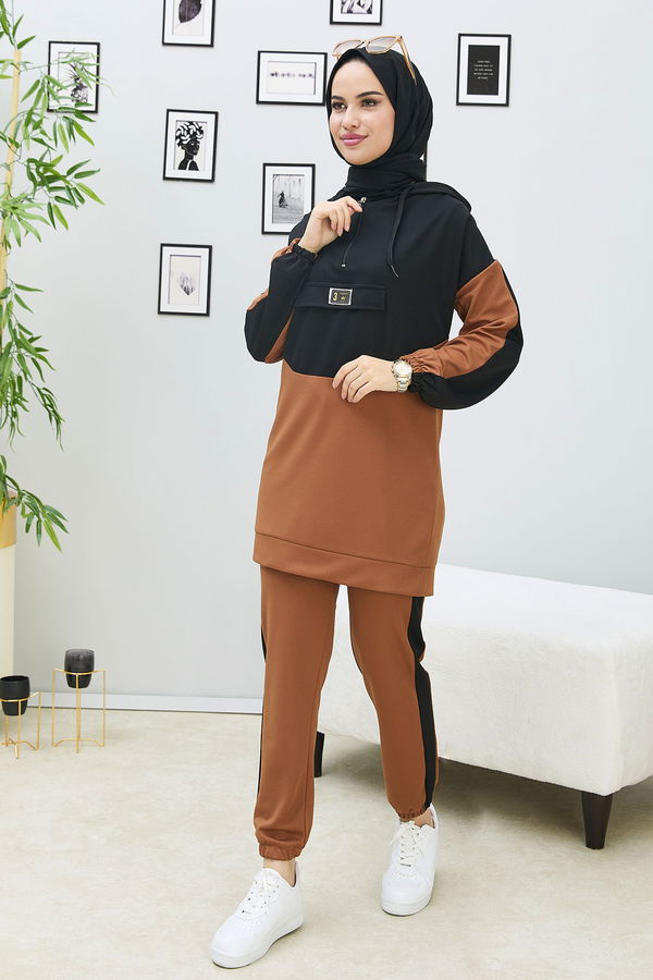 Tunik Pantolon Taba - 11308