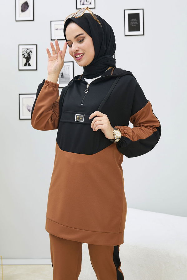 Tunik Pantolon Taba - 11308