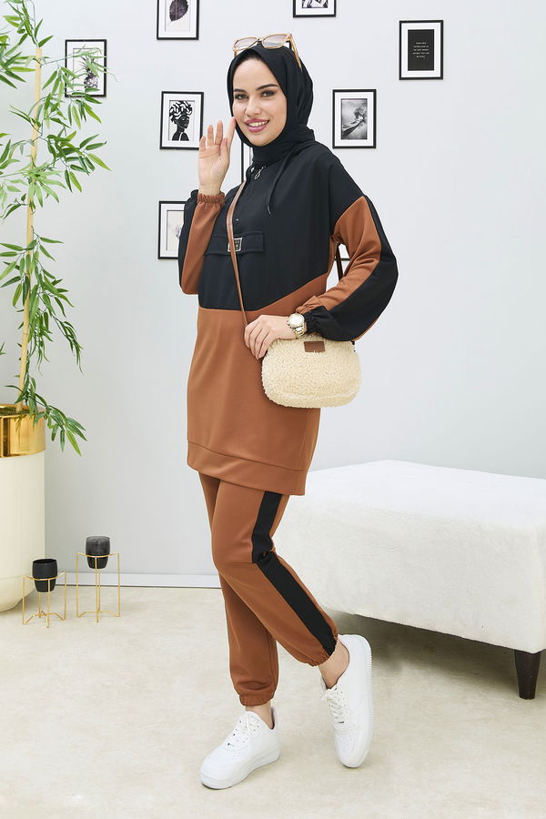 Tunik Pantolon Taba - 11308