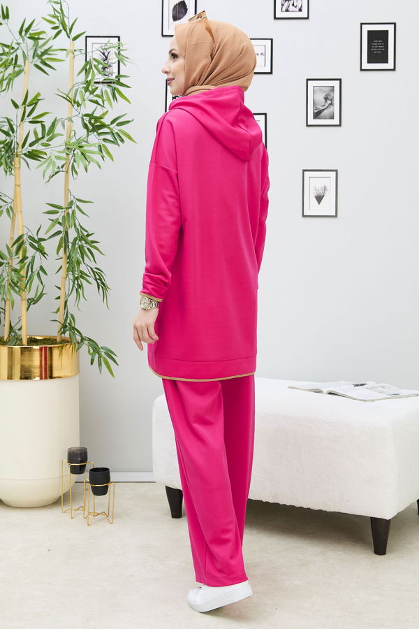 Tunik Pantolon Fuşya - 11307 FUŞYA