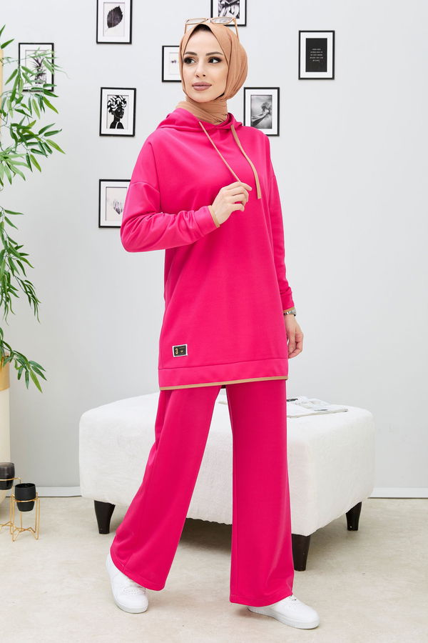 Tunik Pantolon Fuşya - 11307 FUŞYA