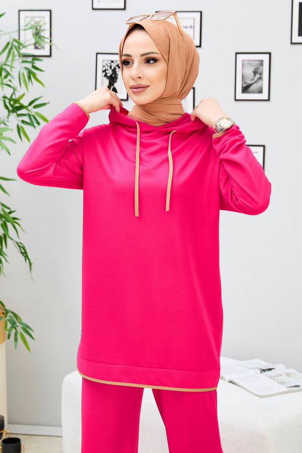 Tunik Pantolon Fuşya - 11307 FUŞYA