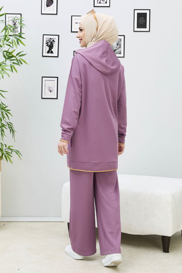 Tunik Pantolon Lila - 11307