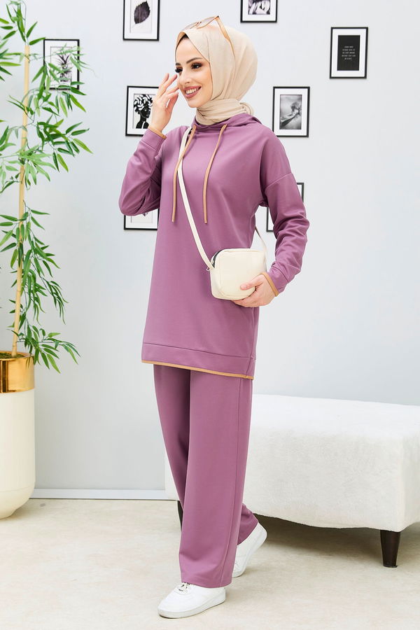 Tunik Pantolon Lila - 11307