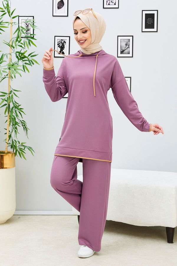 Tunik Pantolon Lila - 11307