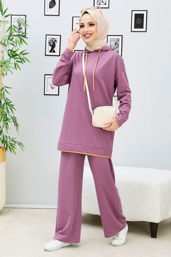 Tunik Pantolon Lila - 11307