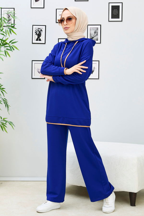 Tunik Pantolon Mavi - 11307