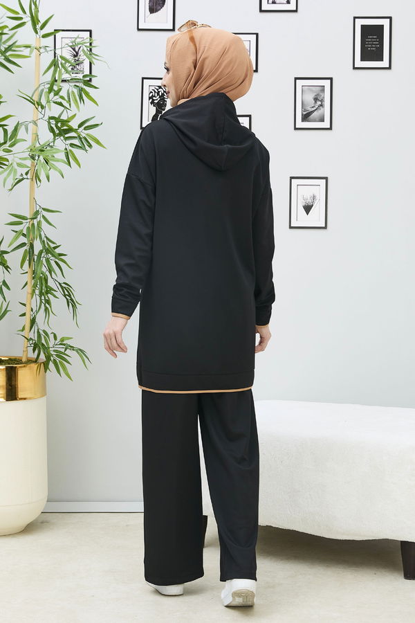 Tunik Pantolon Siyah - 11307