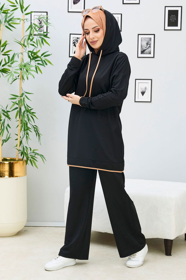 Tunik Pantolon Siyah - 11307