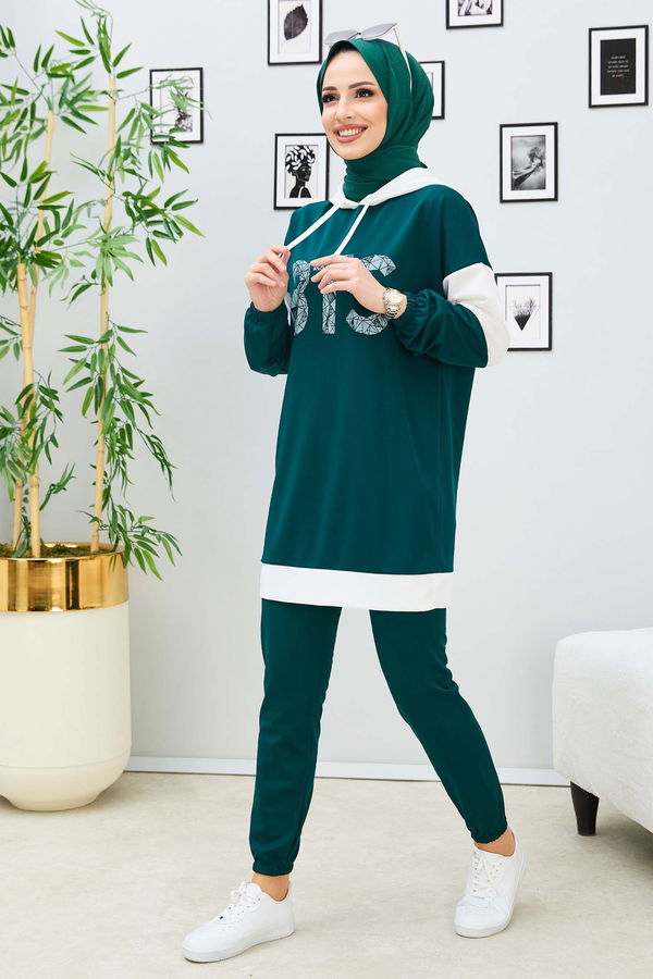 Tunik Pantolon Yeşil - 11301