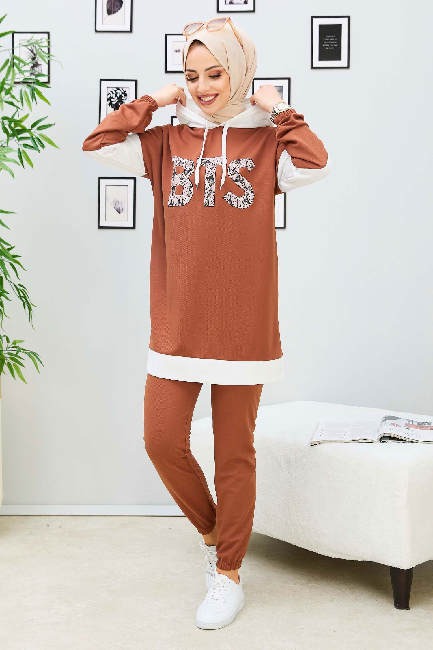 Tunik Pantolon Taba - 11301