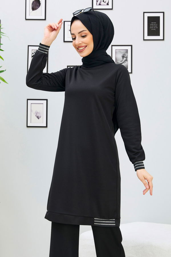 Tunik Pantolon Siyah - 11352 SİYAH