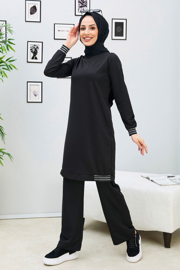 Tunik Pantolon Siyah - 11352 SİYAH
