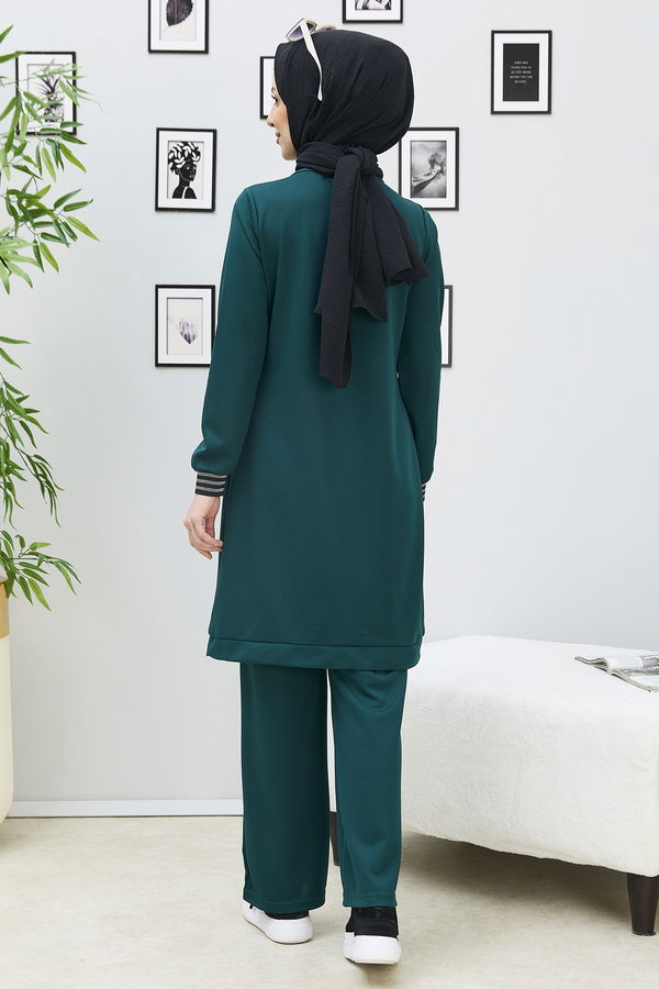 Tunik Pantolon Yeşil - 11352