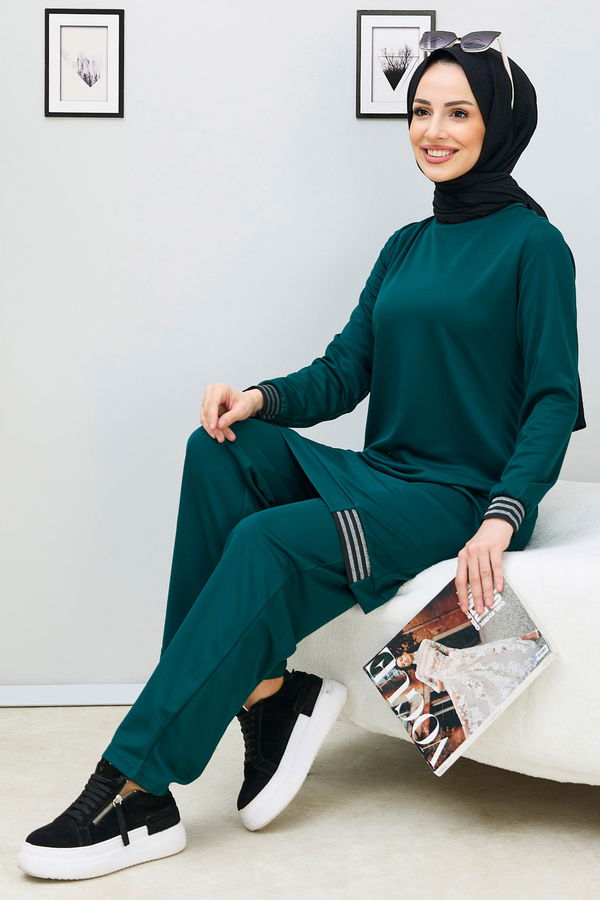 Tunik Pantolon Yeşil - 11352