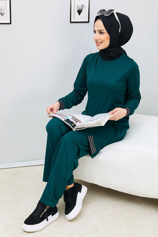 Tunik Pantolon Yeşil - 11352