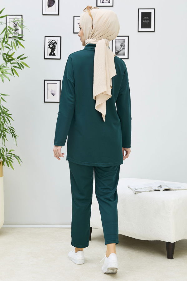 Tunik Pantolon Yeşil - 11337