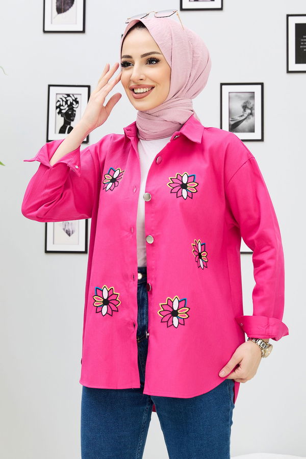 Gömlek Fuşya - 21875