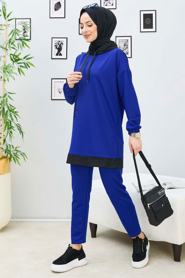 Tunik Pantolon Mavi - 11305