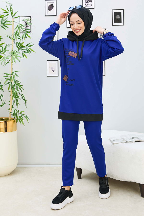 Tunik Pantolon Mavi - 11305