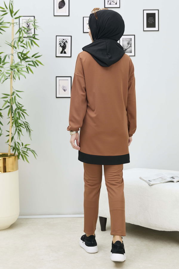 Tunik Pantolon Taba - 11305 TABA