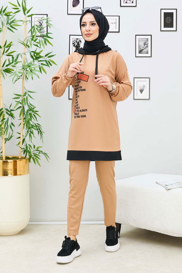 Tunik Pantolon Vizon - 11305