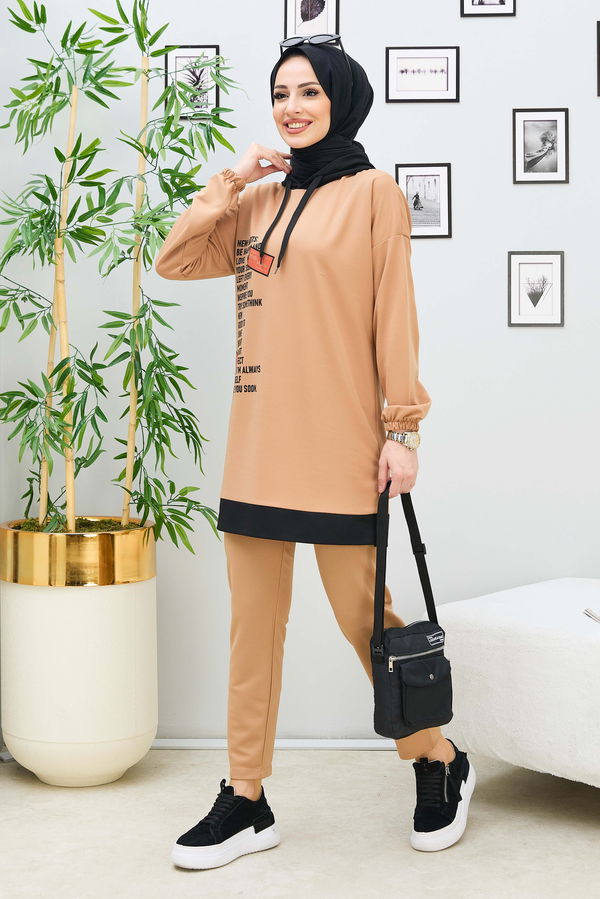 Tunik Pantolon Vizon - 11305