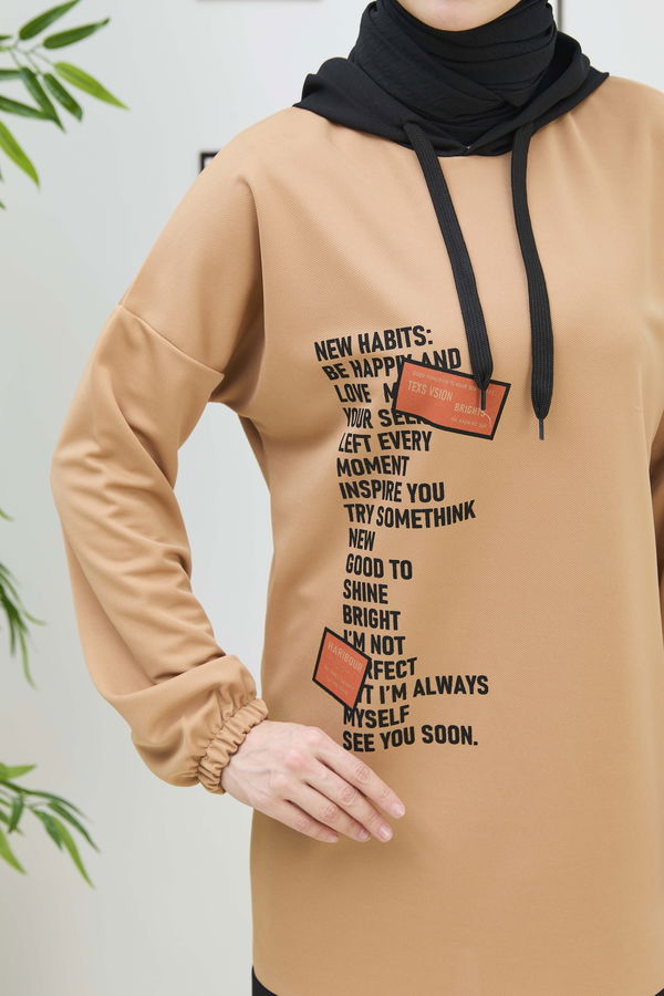 Tunik Pantolon Vizon - 11305