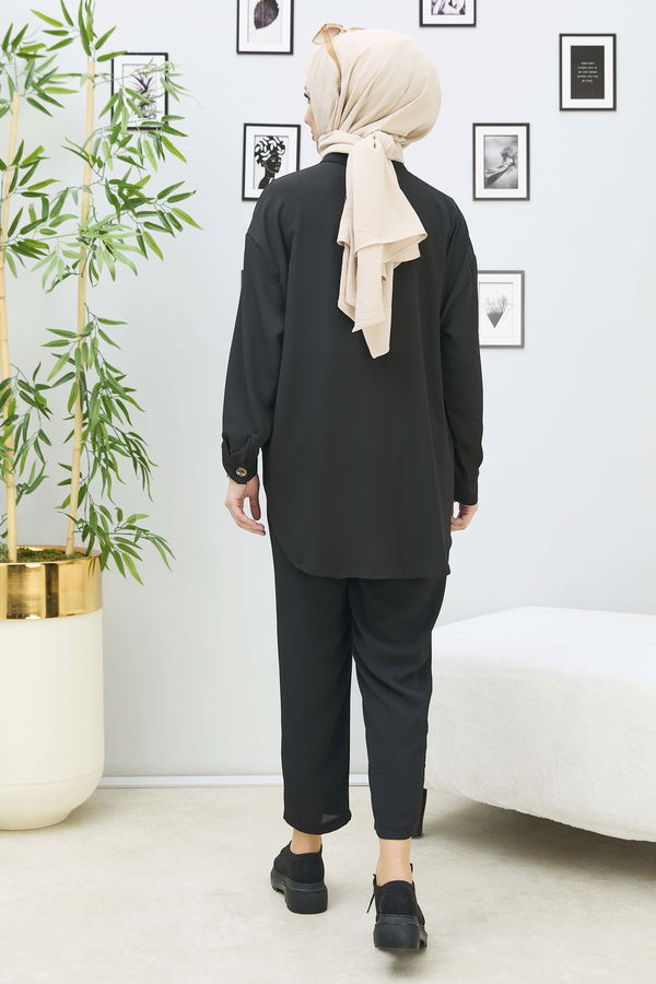 Tunik Pantolon Siyah - 11304 SİYAH