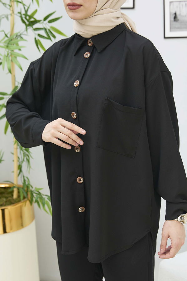 Tunik Pantolon Siyah - 11304 SİYAH