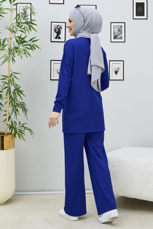 Tunik Pantolon Mavi - 11334