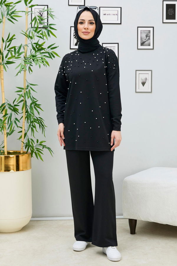 Tunik Pantolon Siyah - 11334