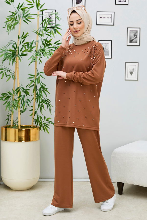 Tunik Pantolon Taba - 11334