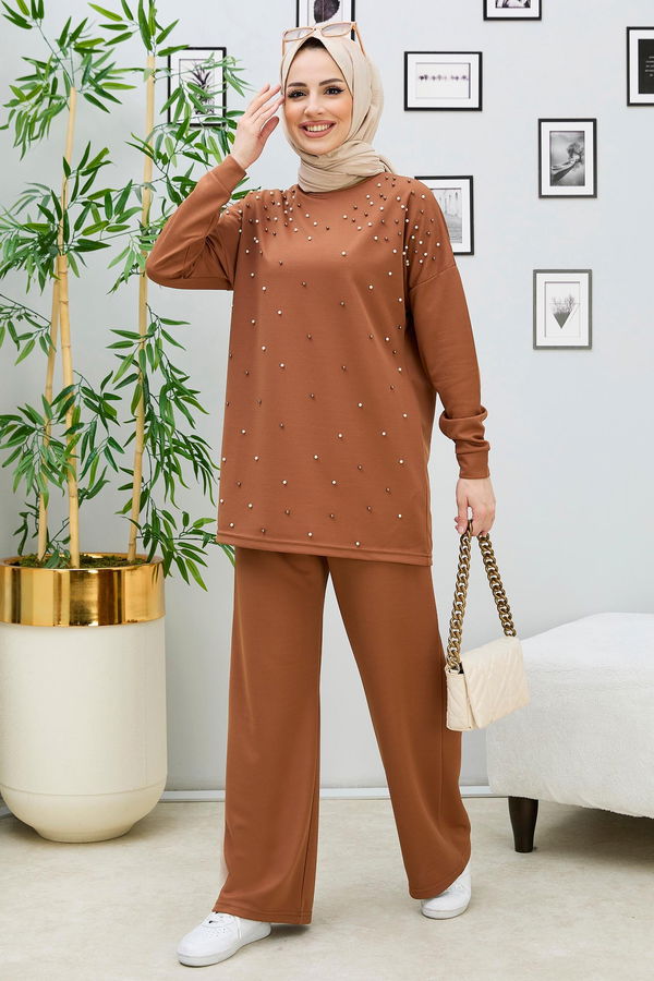 Tunik Pantolon Taba - 11334